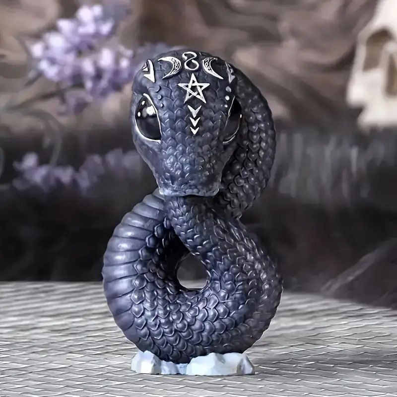 Halloween Witch Black Cat Resin Figurine — Stassi & Uni