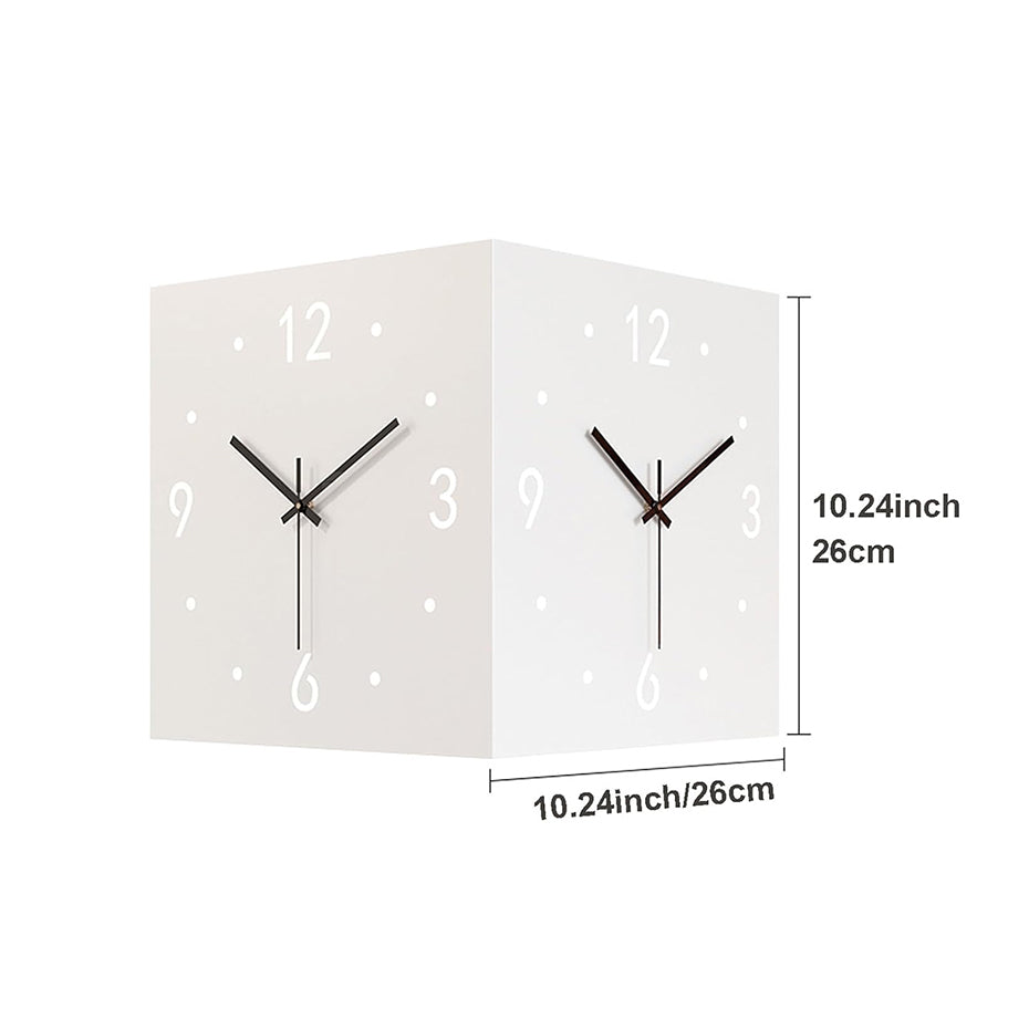 Nordic Dual-Glow Silent LED Wall Clock — Stassi & Uni