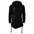 Dark Oversized Hooded Loose Coat for Men — Stassi & Uni