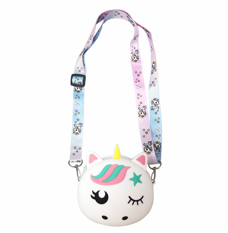 Unicorn Mini Kids Coin Purse & Messenger Bag — Stassi & Uni
