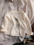 Kids Cartoon Rabbit Long Sleeve T-Shirt — Stassi & Uni