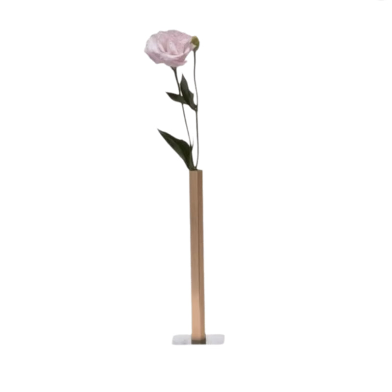 Nordic Luxury Minimalist Metal Flower Vase — Stassi & Uni