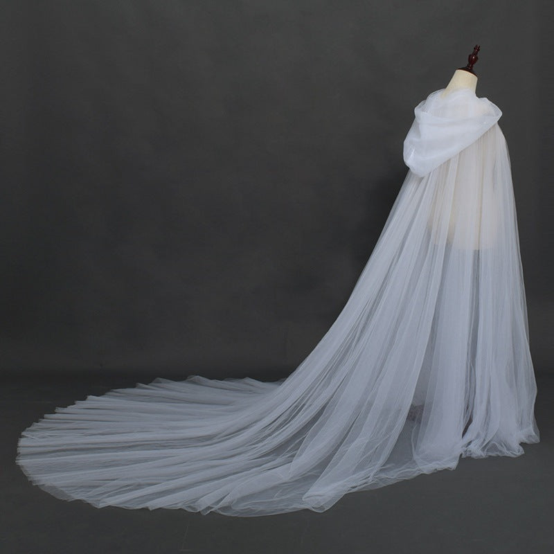 Halloween Vintage Hooded Vampire Bride Cloak for Women — Stassi & Uni