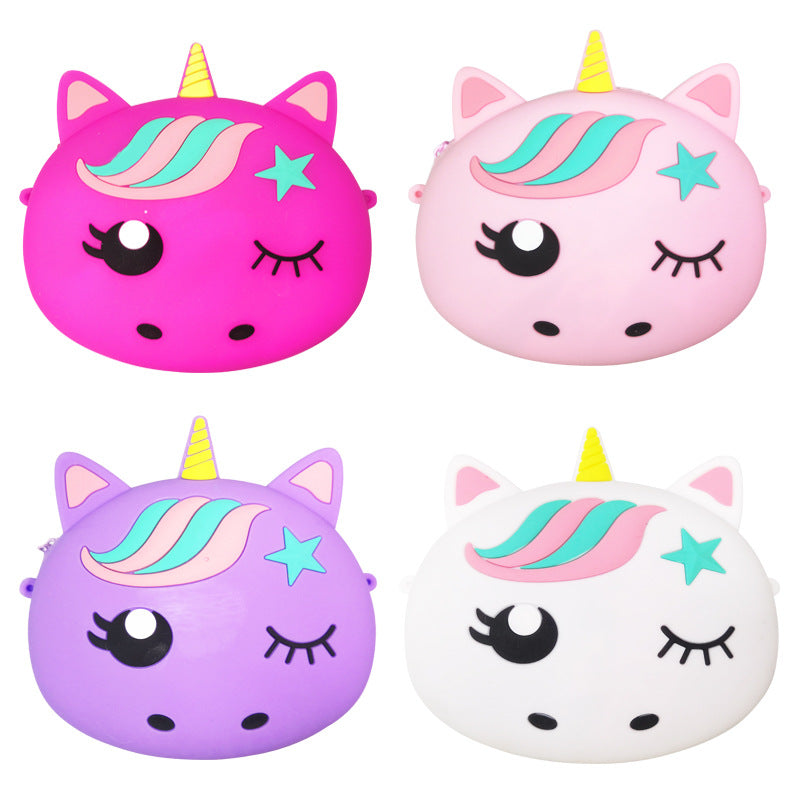 Unicorn Mini Kids Coin Purse & Messenger Bag — Stassi & Uni