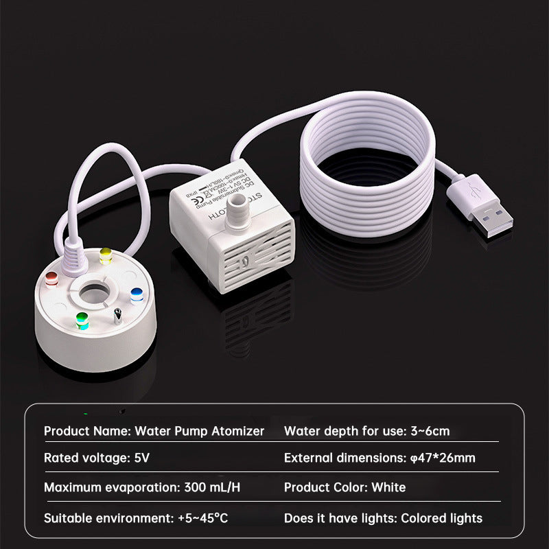 USB Ultrasonic Mist Maker Fogger for Pond & Fountain — Stassi & Uni