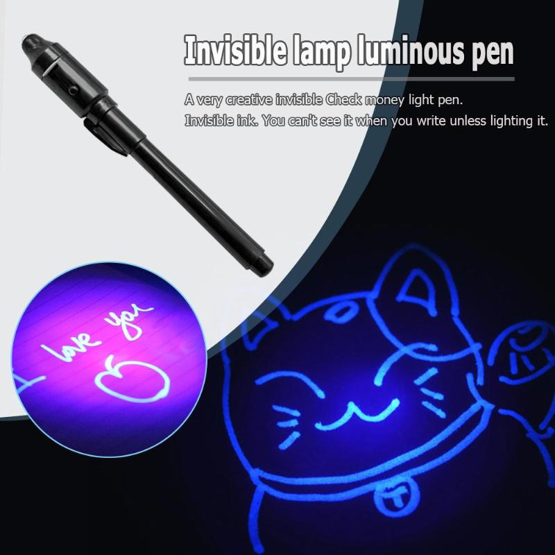 UV Invisible Ink Magic Pens for Kids — Secret Drawing Set — Stassi & Uni