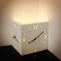 Nordic Dual-Glow Silent LED Wall Clock — Stassi & Uni