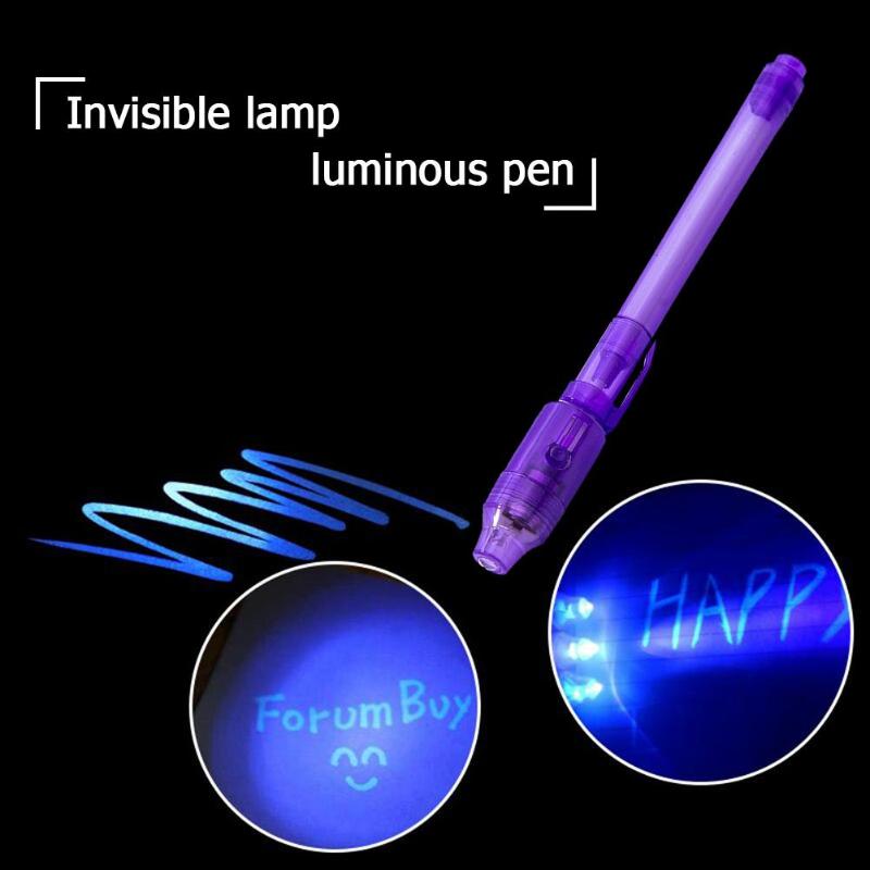 UV Invisible Ink Magic Pens for Kids — Secret Drawing Set — Stassi & Uni