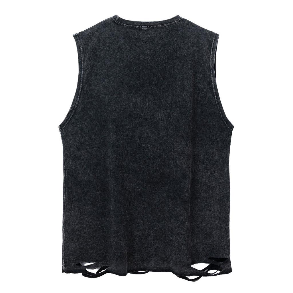 Dark Mirror Cat Print Vest — Stassi & Uni