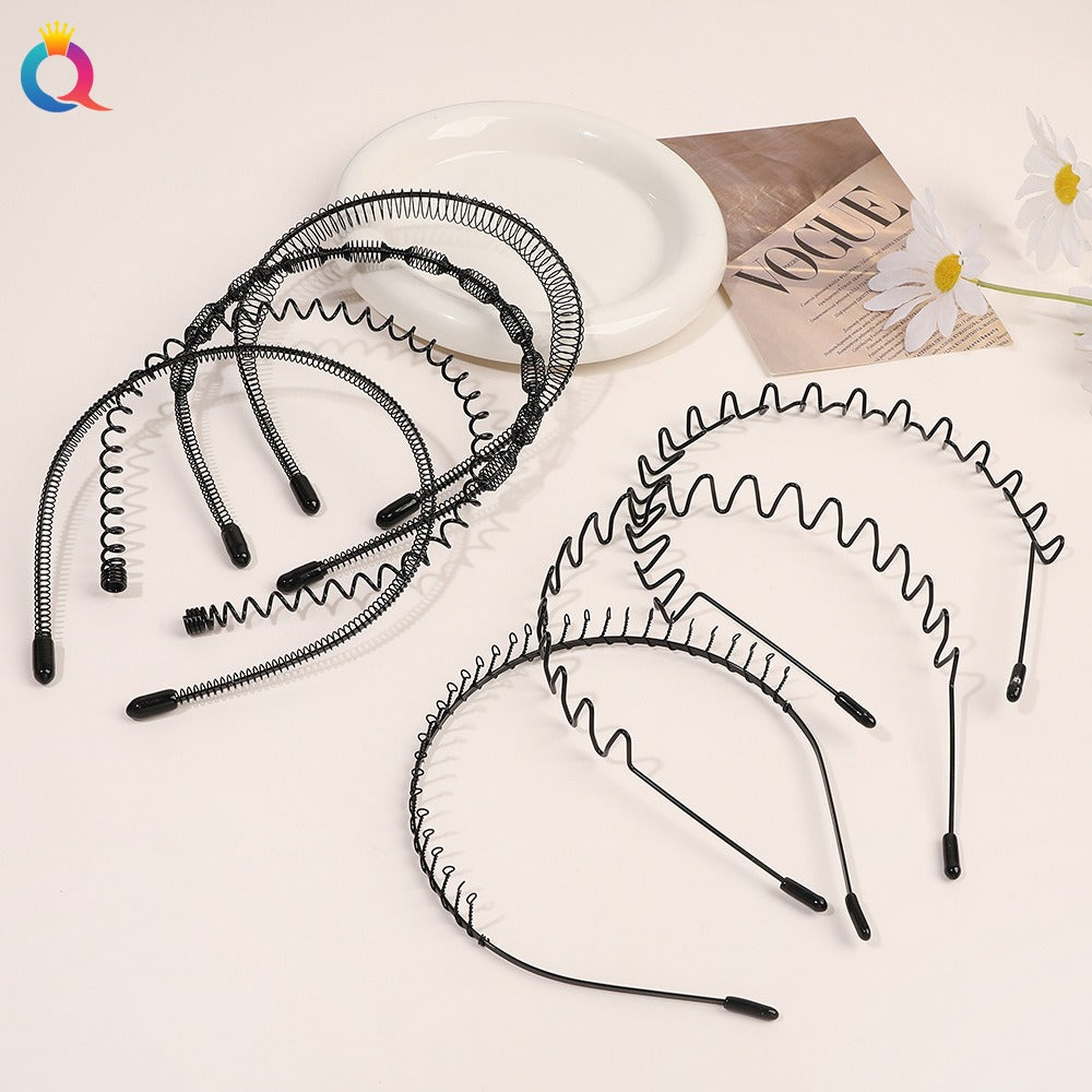 Minimalist Metal Base Hair Band & Press Clip — Stassi & Uni