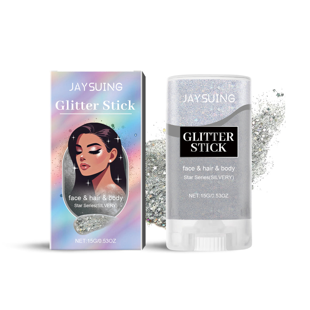 Sequined Glitter Highlight Stick for Face & Body — Stassi & Uni