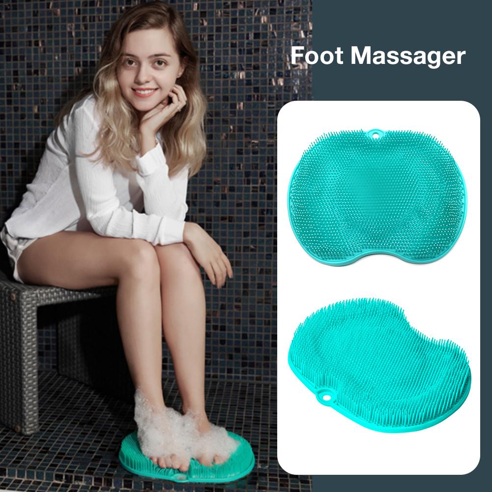 Shower Foot Scrubber Massage Mat & Cleaning Brush — Stassi & Uni